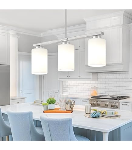 EGLO Regis Falls 4-Light Pendant Adjustable Hanging Lighting